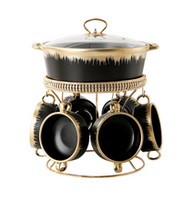 Load image into Gallery viewer, "Arna Lisa" Royal Collection - Luxury 7 Piece Soup Pot Set

