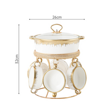 Load image into Gallery viewer, "Arna Lisa" Royal Collection - Luxury 7 Piece Soup Pot Set
